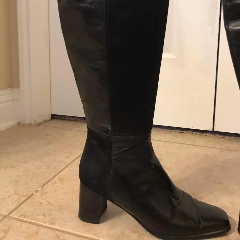 Stuart Weitzman Patchwork Boots - image 5